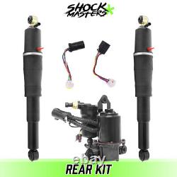 Rear Air Ride Air Shocks & Compressor Kit for 2000-2014 Chevrolet Tahoe Z55