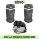 Rear Airmatic Air Springs & Air Compressor Kit For 2007-2009 Mercedes Ml320 W164