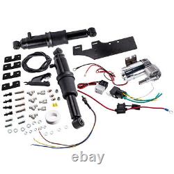 Rear Left & Right Air Ride Suspension Kit For Harley-Davidson Touring Models