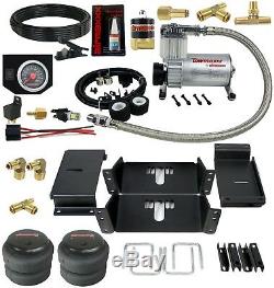Rear Level Air Spring Kit With In Cab Control For 1968 96 Ford F100 F150 2wd