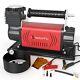 Red Portable 12v Air Compressor Kit, Offroad Air Compressor For Truck, Air