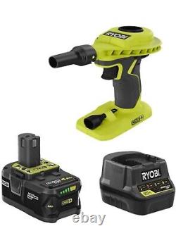 Ryobi P738 18V High Volume Power Inflator Blower Kit + 4ah Battery + Charger NEW