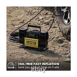 SMAOUT 12V Digital Air Compressor, Offroad Portable Inflator 12.3 CFM, Air Pu