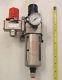 Smc 1/2 Npt Air Filter Regulator Kit With Auto Drain & Wall Mount Kit