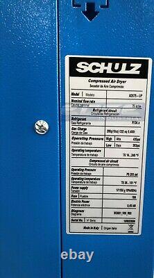 Schulz 75 Cfm Refrigerated Compressed Air Compressor Dryer 115v, Complete Kit