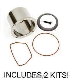 Set of 2 K-0650 Compressor Ring Kits Oil Free Single and Twins Cylinders Pumps