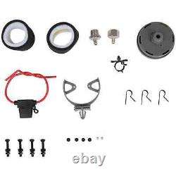 Silver Air Compressor Kit For Train Horns 200PSI 12V Air Horn Suspension Kit