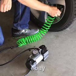 Slime 120V Garage Inflator Tire Compressor With Accessories Kit 40045