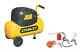 Stanley 24ltr Electric Air Compressor Used C/w 5 Piece Accessory Kit