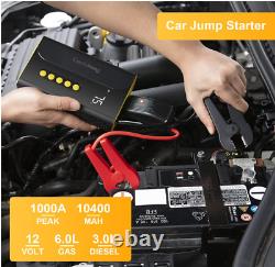 Starter Kit with Air Compressor, 10400mAh Portable Battery Starter & 150PSI