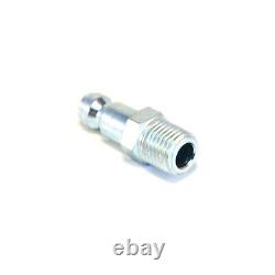 Tru-Flate Automotive Quick Coupler Air Hose Connector Fittings 1/4 NPT T Style