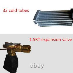 Underdash Auto Car AC Evaporator 12V Heat & Cool Air Conditioner Compressor Kit