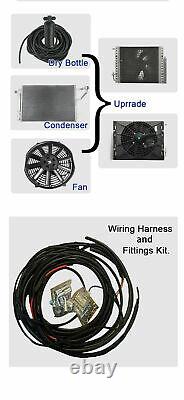 Underdash Electric Air Conditioning Compressor A/C KITS 404-000 12V Cool-Only