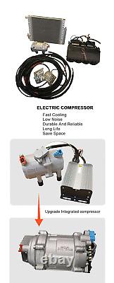 Underdash Electric Air Conditioning Compressor A/C KITS 404-000 12V Cool-Only