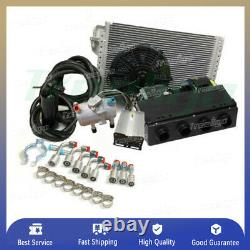 Universal Car Truck 12V Air Conditioner Cooling System Under Dash Compressor Kit