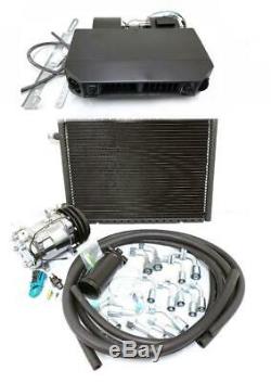 Universal Underdash AC Air Conditioning Heat Cool Evaporator Kit Compressor Hose