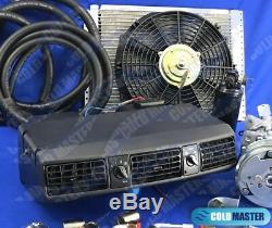 Universal Underdash Air Conditioning KIT 202 12X16 CONDENSER with ELECTRIC HARNESS