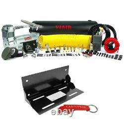 VIAIR 10007 12V Constant Duty Onboard Air Compressor System & Mount Bracket Kit