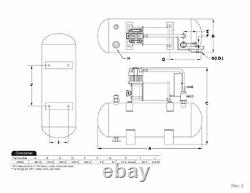 VIAIR 150 PSI High-Flow Air Source Kit