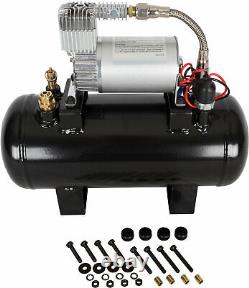 VIAIR 20003 Air Source Kit with 275C Compressor for Train Horns & 1.5 Gallon Tank