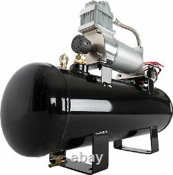 VIAIR 20005 Air Source Kit with 280C Compressor for Train Horns & 2 Gallon Tank