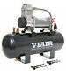 Viair 20007 380c Compressor 200 Psi 2 Gal. 12v. On Board For Air Tools Horns Bags