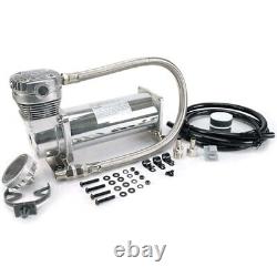 VIAIR 480C 12-Volt 200-PSI Chrome Air Compressor Kit with 3/8 Port 100&#