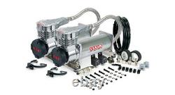 VIAIR Dual 485C Truck Mount Platinum Air Compressors Kit for Train Horns 12V