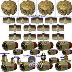 V xfitx Air suspension valve FIT Everything U need for 8-Brass Valves 3/8