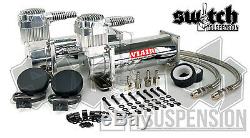 ViAir Dual Chrome 444C 200 PSI Air Compressor Kit 444C