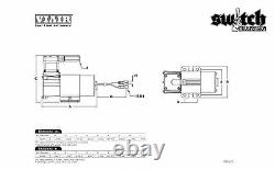 Viair 95C Compressor Kit with Omega Style Mounting Bracket 00095