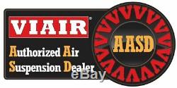 Viair Dual Black 444C 200 PSI Max Air Compressor Kit FREE Relays and PSI switch