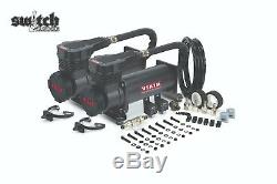 Viair Dual Black 485C 200 PSI Air Compressor Kit Gen 2, Lower Decibel