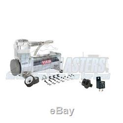 Viair Single 444C Air Compressor Kit with 200psi Off Switch & Relay Included