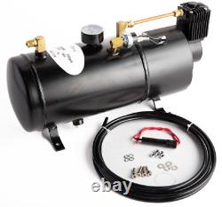 Viking Horns 1G 150 PSI Air Tank & Compressor Kit for Train Horns Cars/Trucks