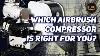 Which Air Brush Compressor Is Right For You Askhearns