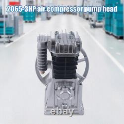 2065-3HP Kit de tête de moteur de pompe à compresseur d'air à cylindre jumeau de style piston 250L/min