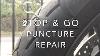 Arrêt U0026 Go Tubless Poncture Pilot Tire Repair Kit W Compresseur D'air