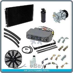 Brand New Ac Kit Universal Sous Dash Kit Compresseur Climatiseur 12v