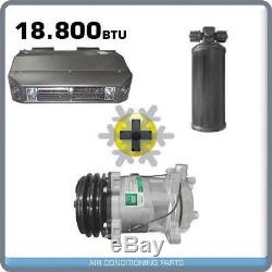 Brand New Ac Kit Universal Sous Dash Kit Compresseur Climatiseur 24v