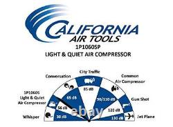 California Outils Aériens Cat-1p1060sp Gal 56db Compresseur D'air Et Kit D'accessoires 17