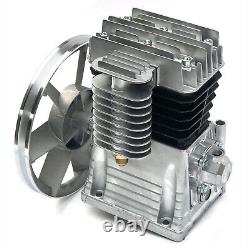 Compresseur D'air À Double Cylindre Piston Pump Head Kit Moteur 2065-3hp 250l/min 2200w