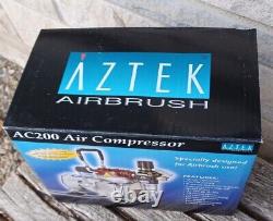 Compresseur d'air AZTEK Master Professional AC200 pour aérographe, nouveaux modèles de kits