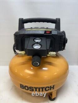 Compresseur d'air BOSTITCH BTFP2KIT jaune de 6 gallons (outil uniquement)
