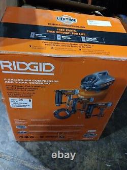 Compresseur d'air RIDGID 120V 6 gallons et kit combo 3 outils modèle R69603FK