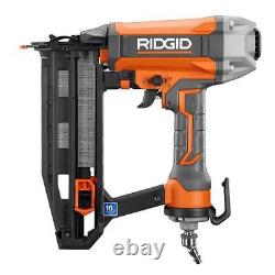 Compresseur d'air électrique RIDGID 120V avec cloueuses et agrafeuse en ensemble combo