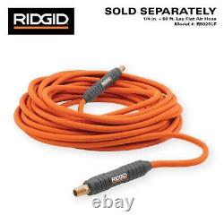 Compresseur d'air électrique RIDGID 120V avec cloueuses et agrafeuse en ensemble combo
