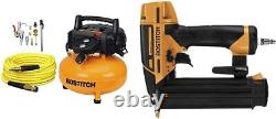 Ensemble compresseur d'air sans huile, 6 gallons, 150 PSI (BTFP02012-WPK)