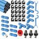 F28070 Système De Tuyauterie En Aluminium Pour Ligne D'air Comprimé 90' 3/4 Kit De Tuyaux