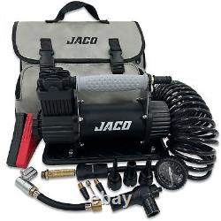 JACO 4X4 TrailPro Compresseur d'air portable robuste 3.5 CFM (12V/33A)